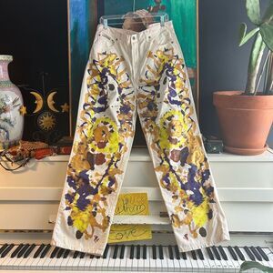 Perry Ellis Upcycled Cream Casual Pants 36 X 30